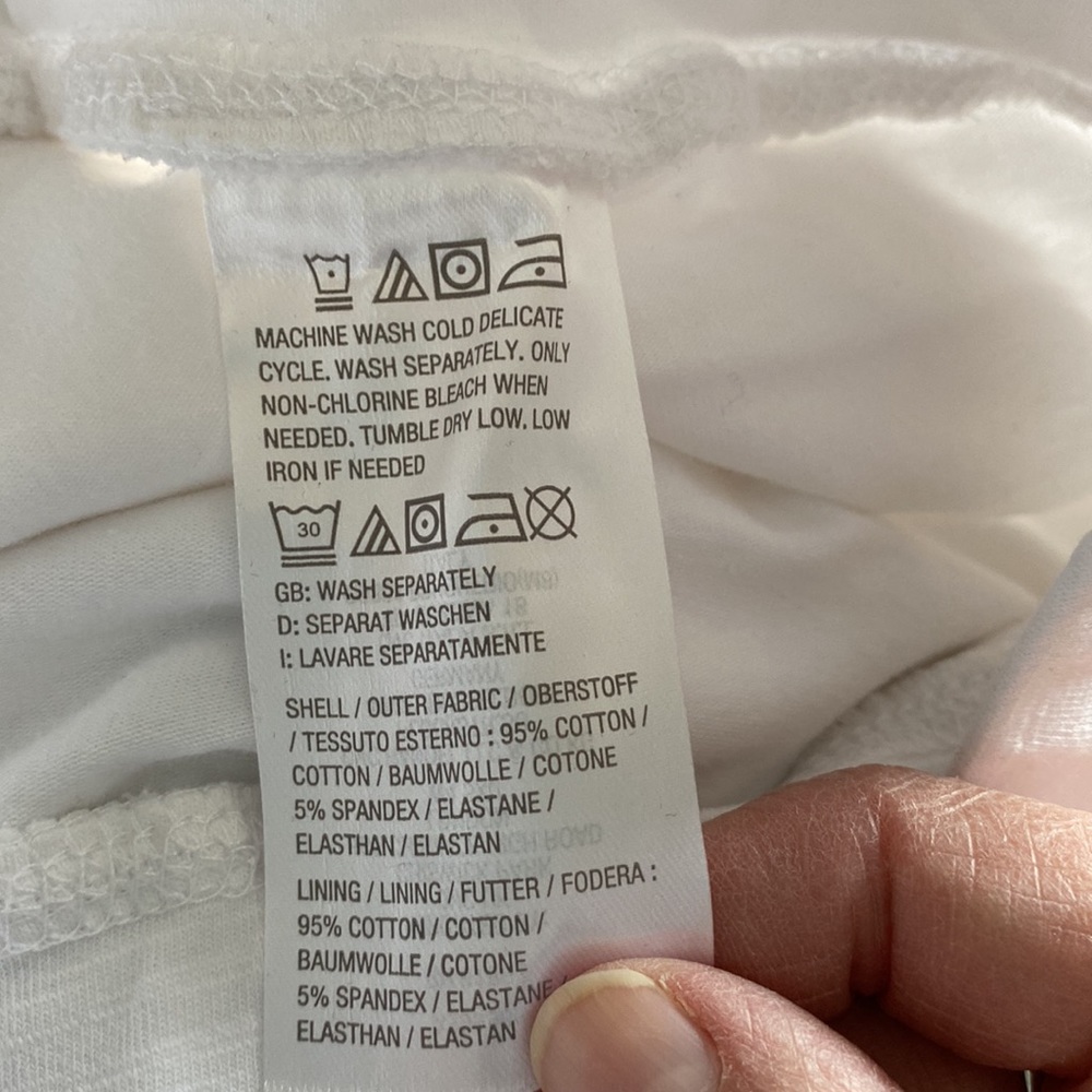 d & co white skort size 1X - Picture 6 of 7